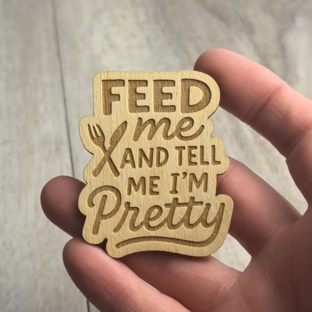 Feed Me and Tell Me I’m Pretty magnet video