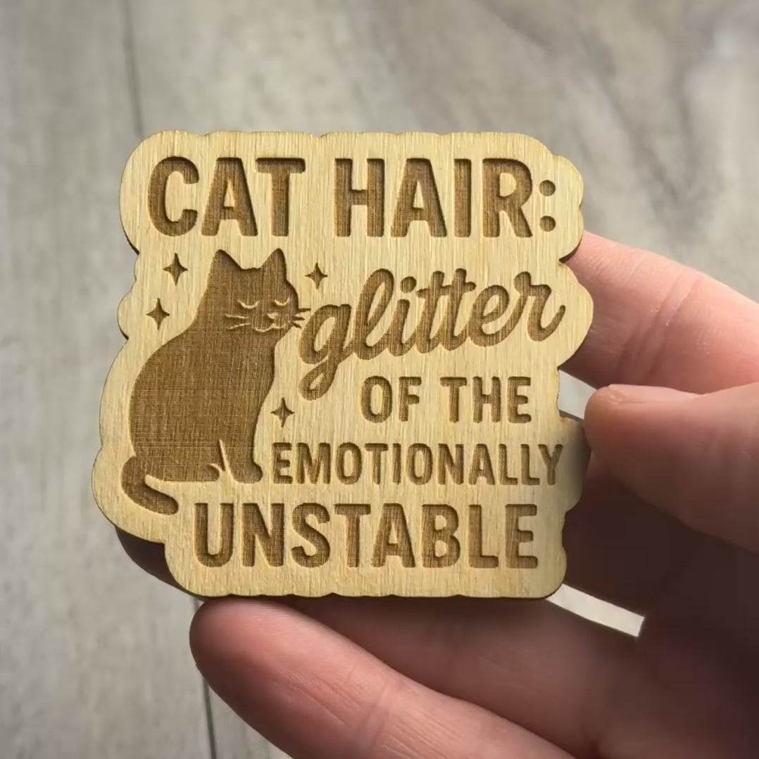 Cat Hair: Glitter of the Emotionally Unstable magnet video